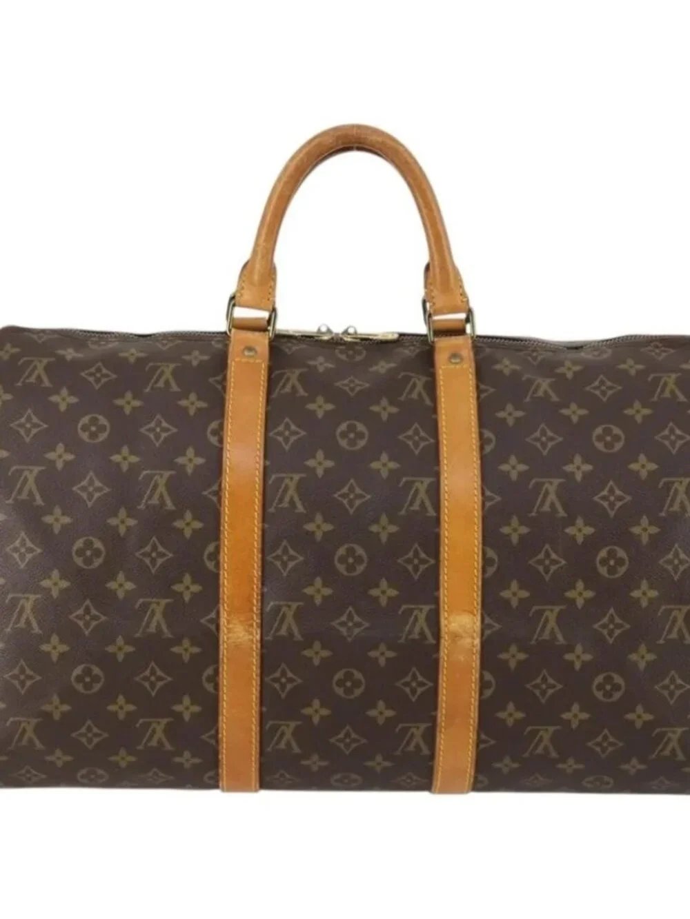 LOUIS VUITTON Monogram Keepall 50 Boston Bag M41426 LV - Picture 3 of 16